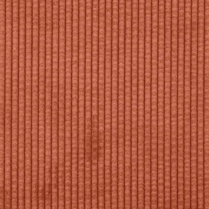 Divano Divanetto Rosso Arancione 180x77x82 cm Tessuto Velluto a Coste | homemem39