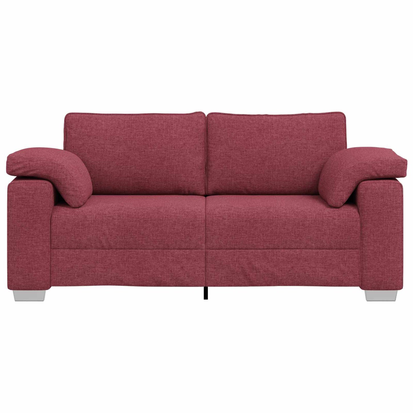 Divano Rosso Vino 180 x 77 x 82 cm Tessuto