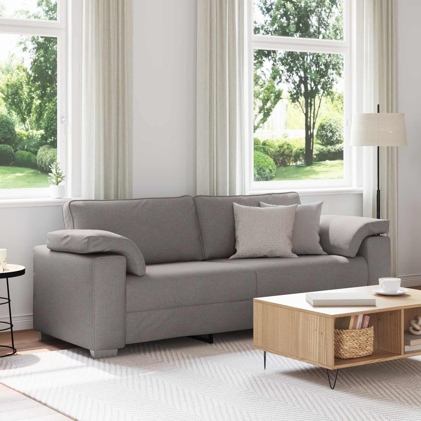 Divano 3-Persone Talpa 220 cm Tessuto