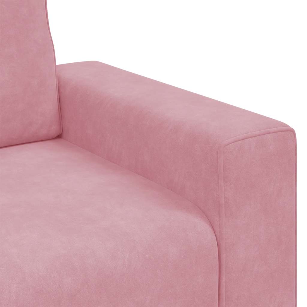 Divano Sedia Rosa 100x77x82 cm Velluto | homemem39
