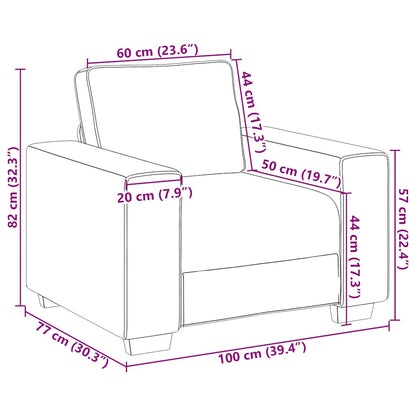 Divano Sedia Rosso Vino 100x77x82 cm Velluto | homemem39