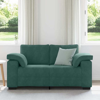 Divano Divanetto Verde Scuro 120 cm Velluto - homemem39