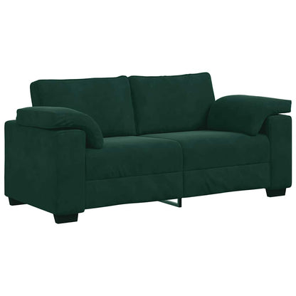 Divano Divanetto Verde Scuro 180x77x82 cm in Velluto | homemem39