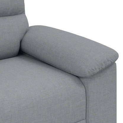 Poltrona Grigio Chiaro 100x81x84 cm in Tessuto | homemem39