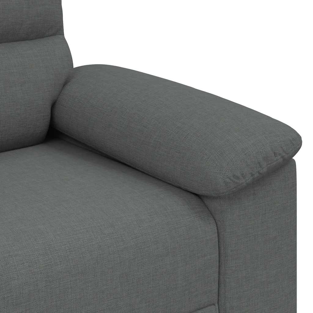 Poltrona Grigio Scuro 100x81x84 cm in Tessuto | homemem39
