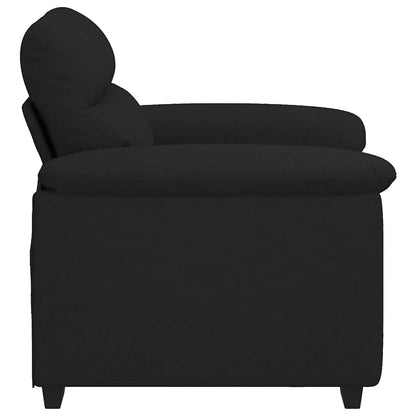 Poltrona Nera 100x81x84 cm in Tessuto