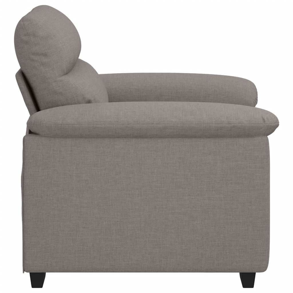 Poltrona Tortora 100x81x84 cm in Tessuto | homemem39