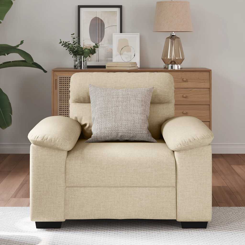 Poltrona Crema 60 cm in Tessuto