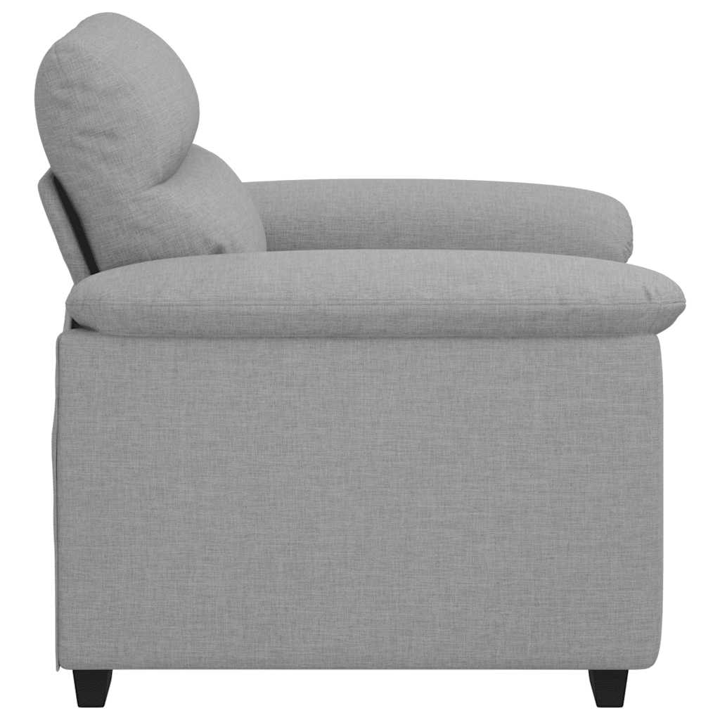 Divano Sedia Grigio Nuvola 100x81x84 cm in Tessuto | homemem39