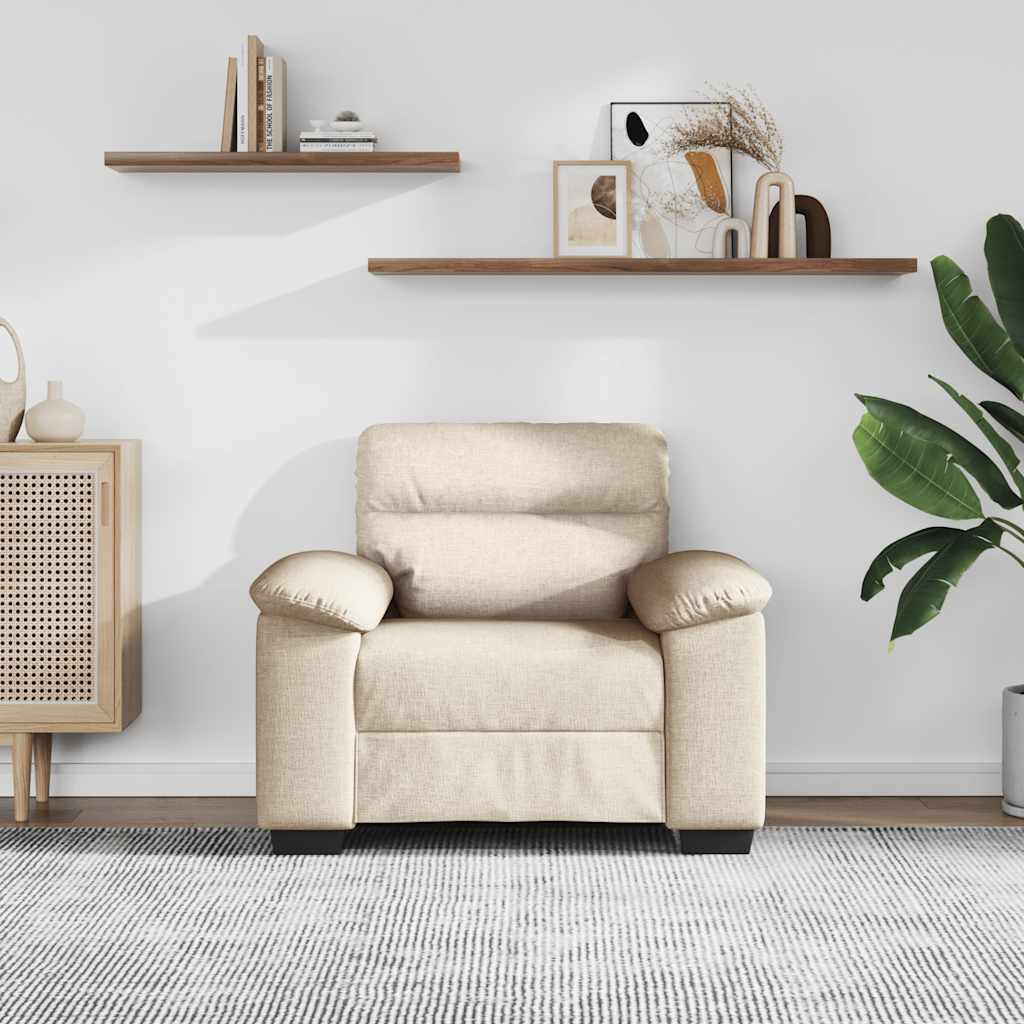 Poltrona 100x81x84 cm in Lino | homemem39