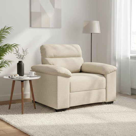 Poltrona 100x81x84 cm in Lino | homemem39