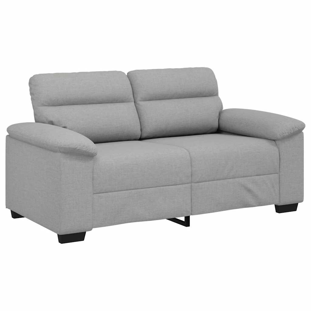 Divano a 2 Posti Grigio Nuvola 160x81x84 cm in Tessuto | homemem39