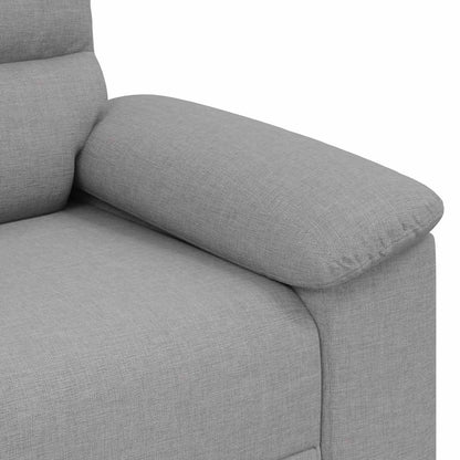 Divano a 2 Posti Grigio Nuvola 160x81x84 cm in Tessuto | homemem39