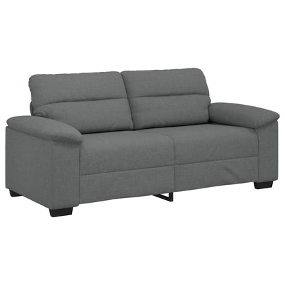 Divano a 2 Posti Grigio Scuro 180x81x84 cm in Tessuto | homemem39