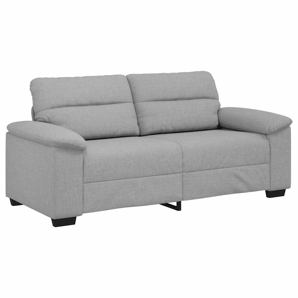 Divano a 2 Posti Grigio Nuvola 180x81x84 cm in Tessuto | homemem39