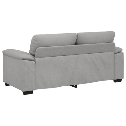 Divano a 2 Posti Grigio Nuvola 180x81x84 cm in Tessuto | homemem39