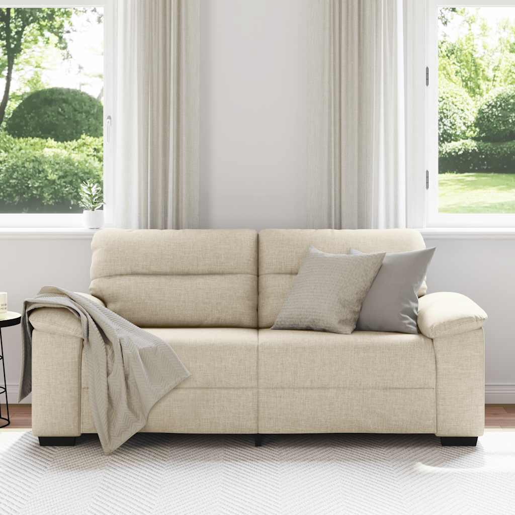 Divano a 2 Posti 180x81x84 cm in Lino | homemem39