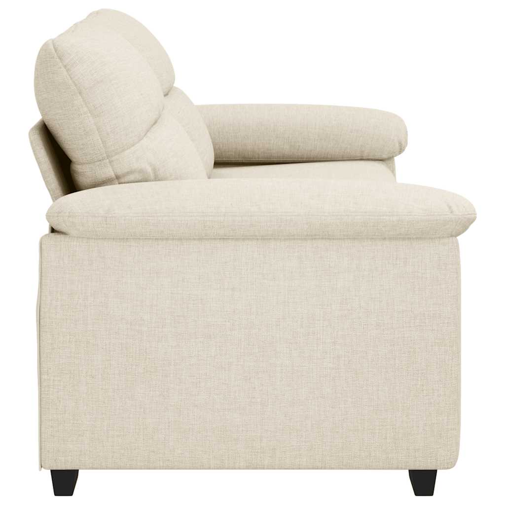 Divano a 2 Posti 140 cm in Lino - homemem39