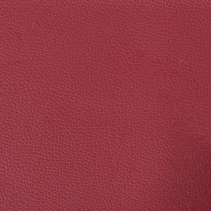 Divano a 2 posti Rosso Vino 160x81x84 cm in Similpelle | homemem39