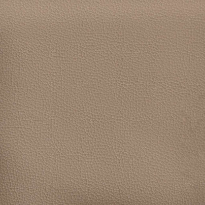 Divano a 2 posti Cappuccino 160x81x84 cm in similpelle | homemem39
