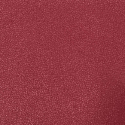 Divano a 2 posti Rosso Vino 180x81x84 cm in Similpelle | homemem39