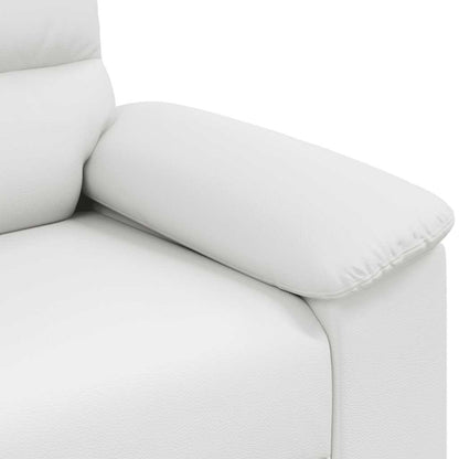 Divano a 2 posti Bianco in Similpelle 180x81x84 cm | homemem39