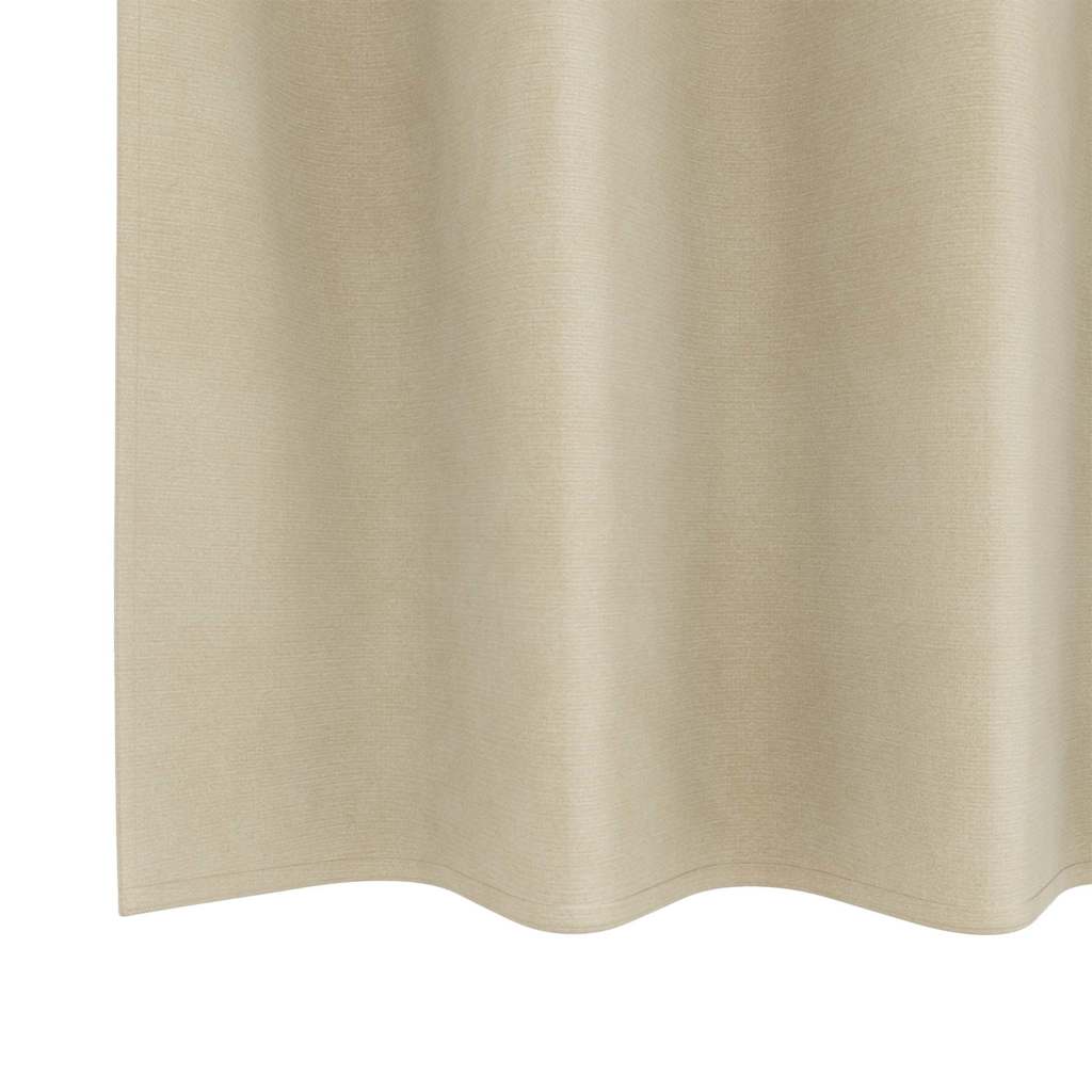 Tende oscuranti 2 pcs Crema 140 x 175 cm Velluto | homemem39