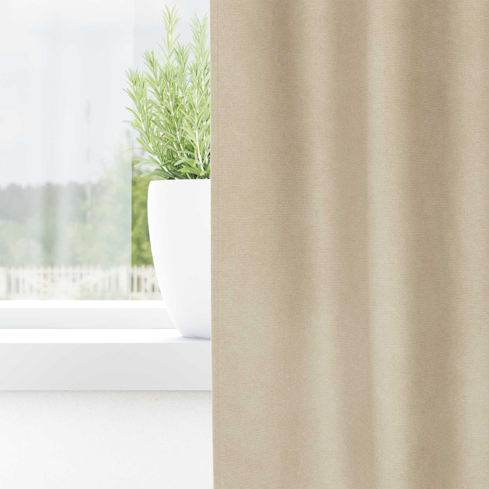 Tende oscuranti 2 pcs Crema 140 x 245 cm Velluto | homemem39
