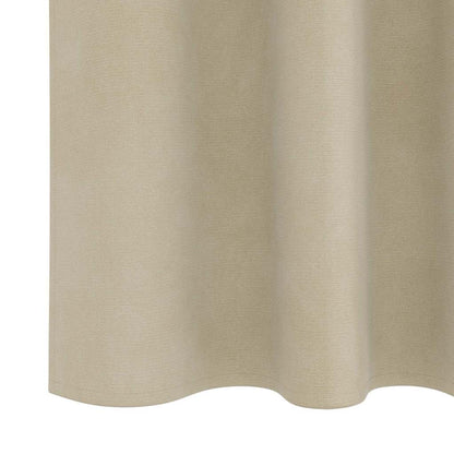 Tende oscuranti 2 pcs Crema 140 x 245 cm Velluto | homemem39