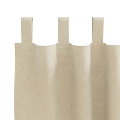 Tende oscuranti 2 pcs Crema 140 x 245 cm Velluto | homemem39