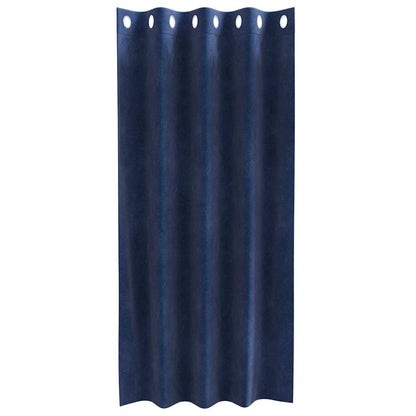 Tende oscuranti 2 pcs Blu Scuro 140 x 175 cm Velluto | homemem39