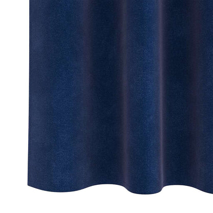 Tende oscuranti 2 pcs Blu Scuro 140 x 245 cm Velluto | homemem39
