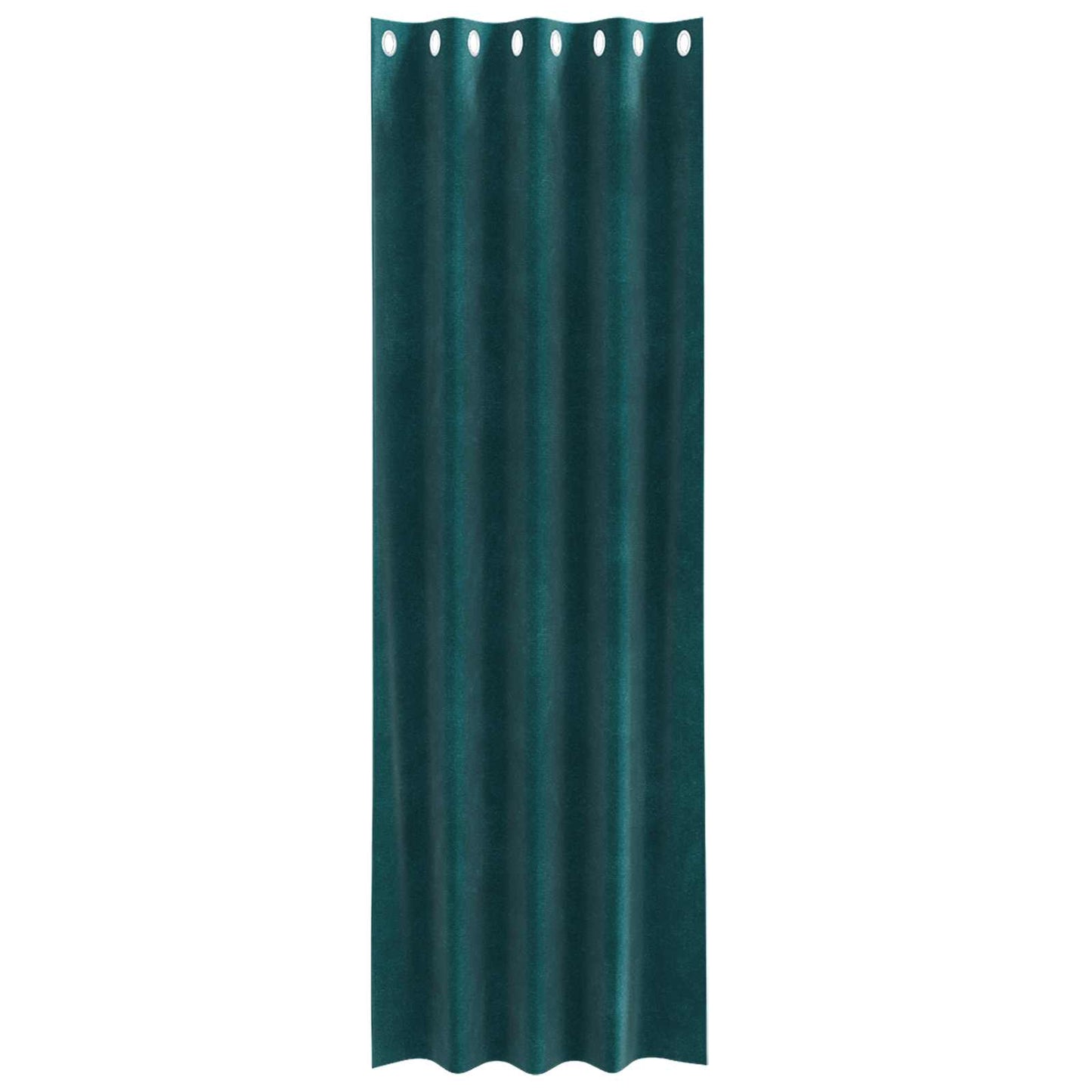 Tende oscuranti 2 pcs Verde Scuro 140 x 245 cm Velluto | homemem39