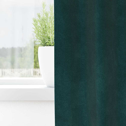 Tende oscuranti 2 pcs Verde Scuro 140 x 140 cm Velluto | homemem39