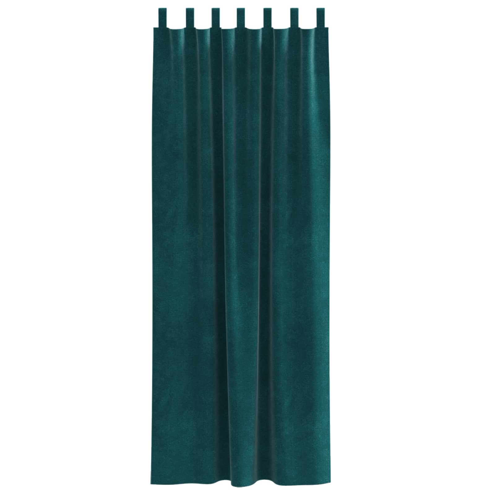 Tende oscuranti 2 pcs Verde Scuro 140 x 245 cm Velluto | homemem39