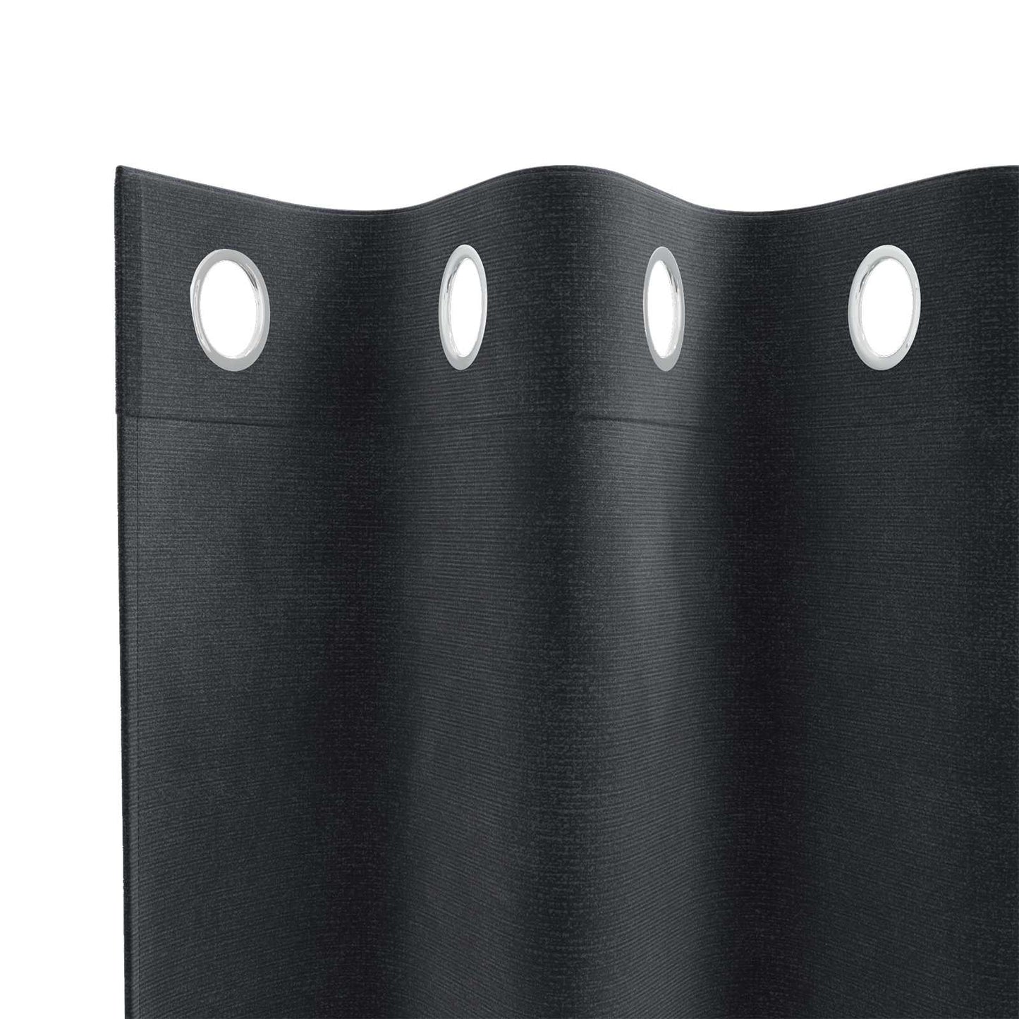 Tende oscuranti 2 pcs Grigio scuro 140 x 245 cm Velluto | homemem39