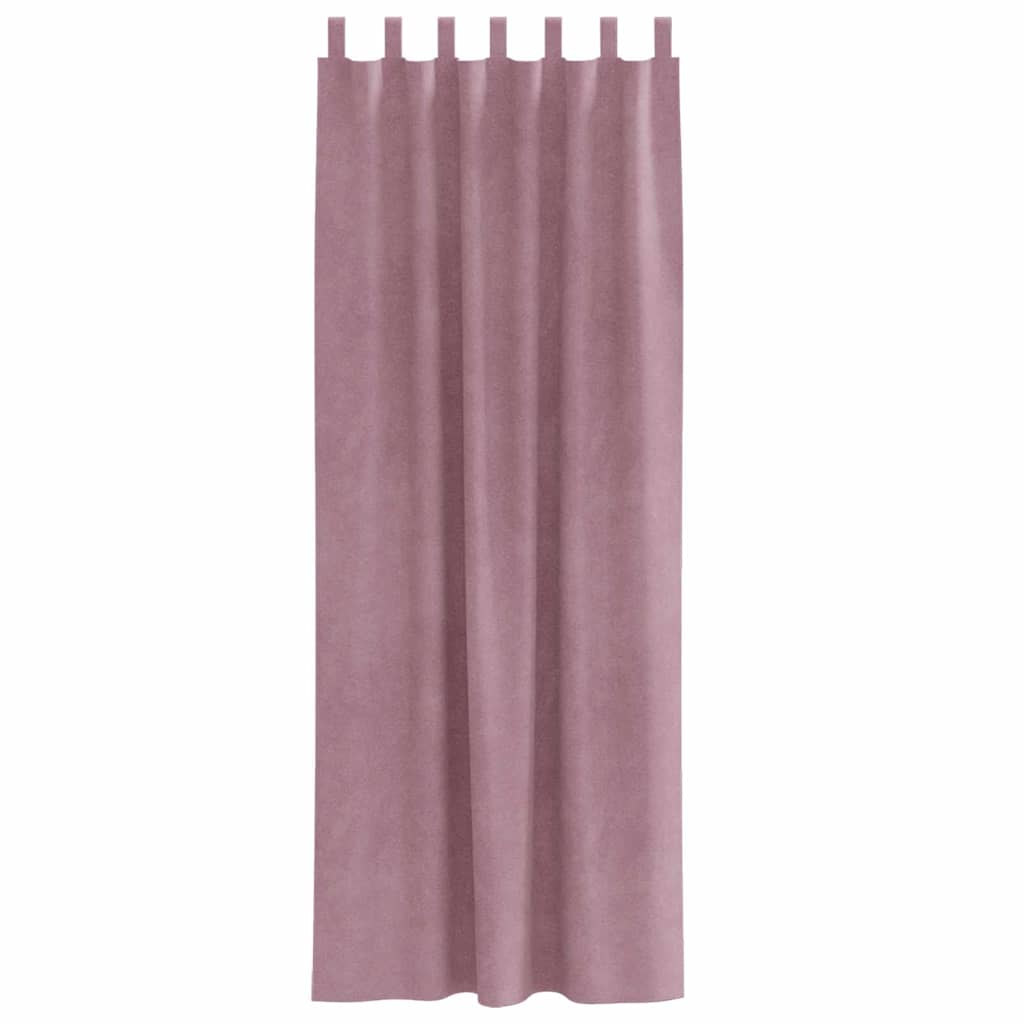Tende oscuranti 2 pcs Rosa scuro 140 x 260 cm Velluto