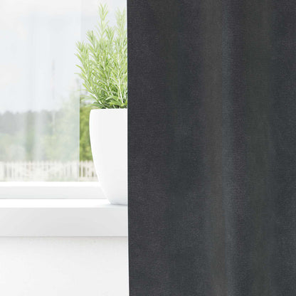 Tende oscuranti 2 pcs Grigio chiaro 140 x 225 cm Velluto | homemem39