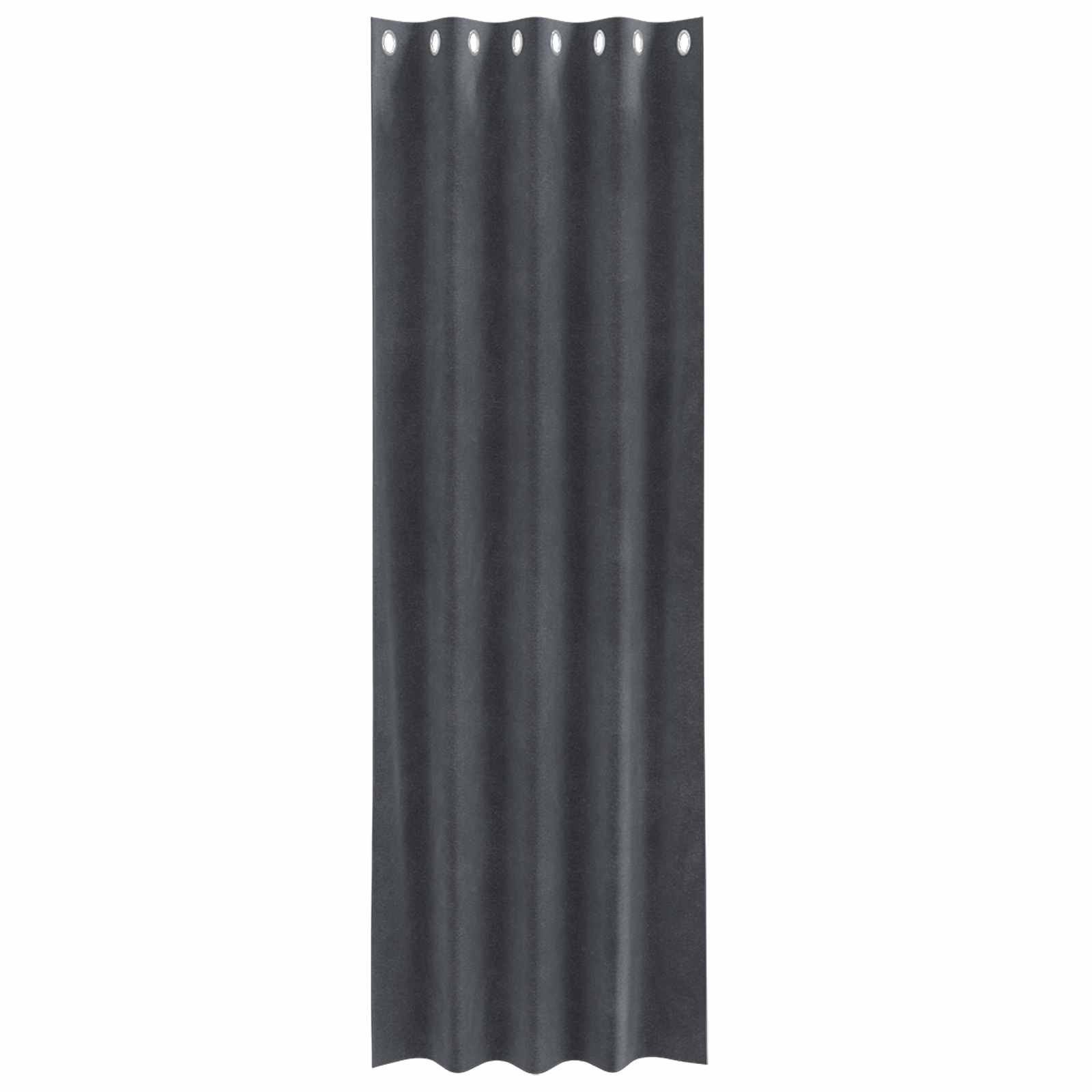 Tende oscuranti 2 pcs Grigio chiaro 140 x 260 cm Velluto | homemem39