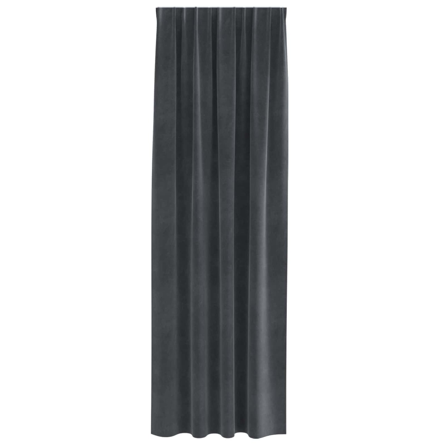 Tende oscuranti 2 pcs Grigio chiaro 140 x 245 cm Velluto | homemem39