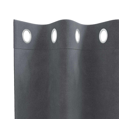 Tende oscuranti 2 pcs Grigio chiaro 140 x 260 cm Velluto | homemem39