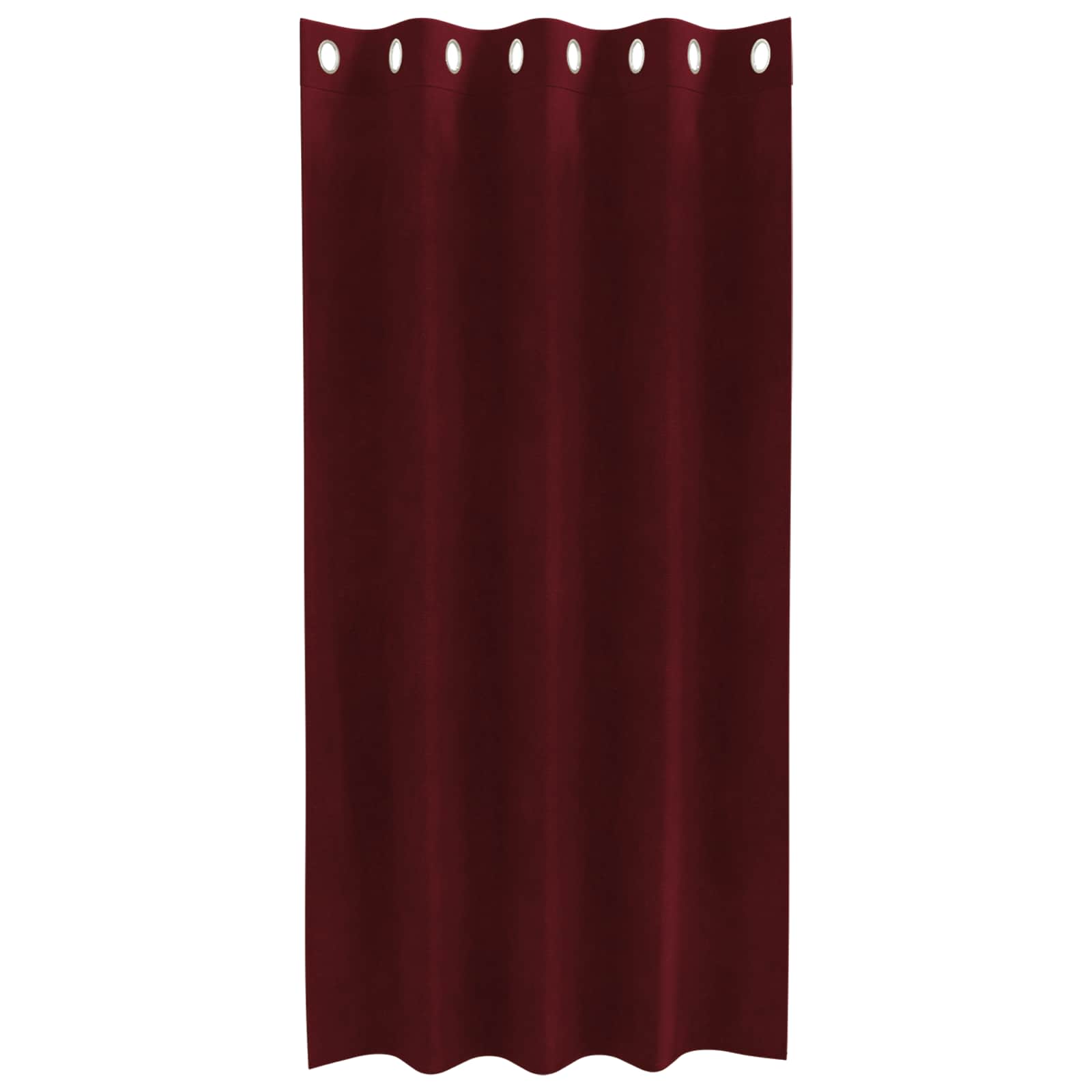 Tende oscuranti 2 pcs Rosso Vino 140 x 175 cm Velluto | homemem39
