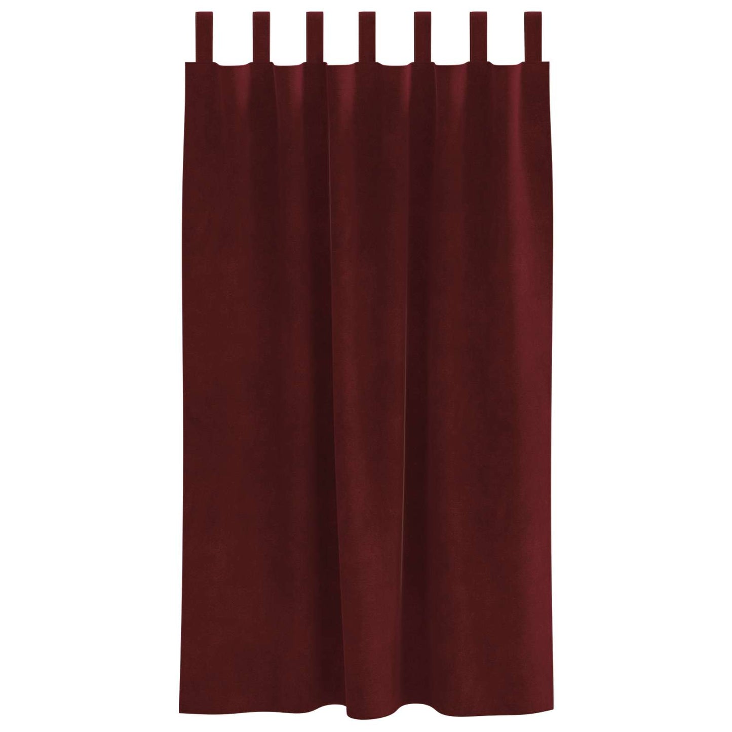 Tende oscuranti 2 pcs Rosso Vino 140 x 175 cm Velluto