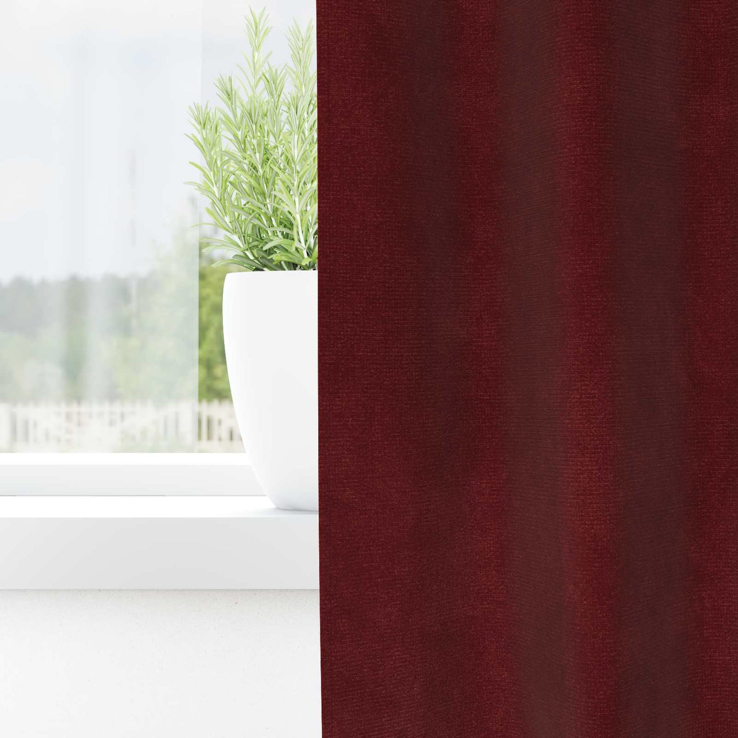 Tende oscuranti 2 pcs Rosso Vino 140 x 245 cm Velluto | homemem39
