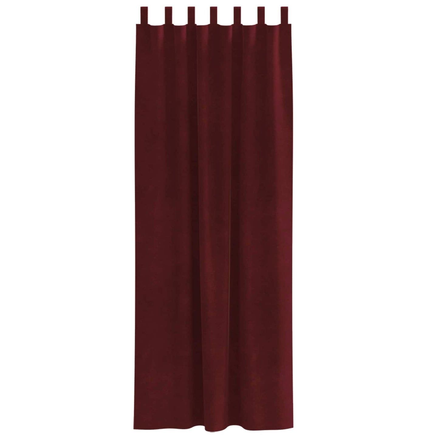 Tende oscuranti 2 pcs Rosso Vino 140 x 245 cm Velluto