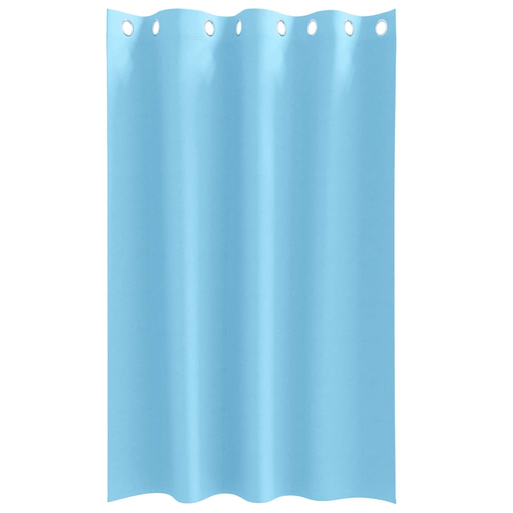 Tende Blackout con Anelli 2 pcs Blu Chiaro 175 x 140 cm | homemem39