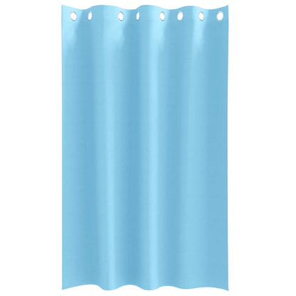 Tende Blackout con Anelli 2 pcs Blu Chiaro 175 x 140 cm | homemem39