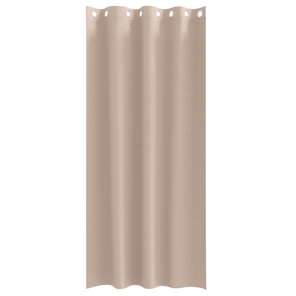 Tende Blackout con Anelli 2 pcs Talpa 225 x 140 cm Poliestere | homemem39