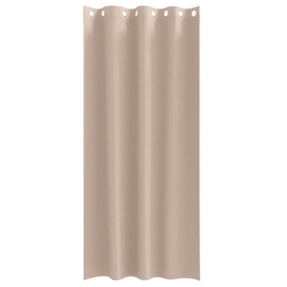 Tende Blackout con Anelli 2 pcs Talpa 260 x 140 cm Poliestere