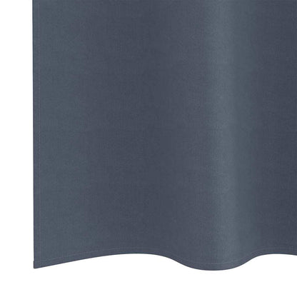 Tende Blackout con Anelli 2 pcs Antracite 260 x 140 cm | homemem39